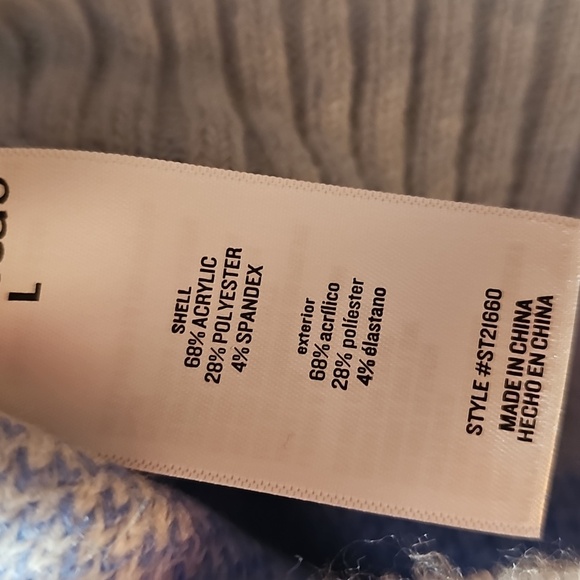 Francesca's Collections Light Blue Sweater NWOT Size L - Picture 4 of 6